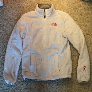 North face fuzzy fleece